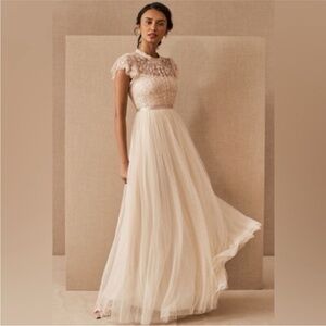 BHLDN Needle & Thread Giselle Bodice Gown